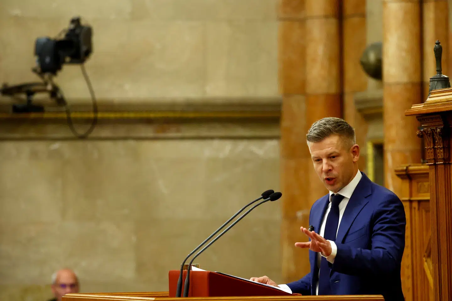 Ungarns premierminister, Peter Magyar, som blev valgt i april, har lovet, at han vil stoppe Ungarns exit fra ICC. (Arkivfoto).