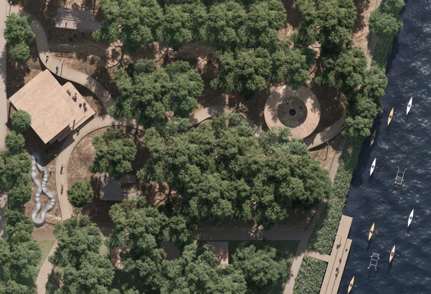 Københavns Kommune vil skabe mere liv og bedre adgang til både vand og natur ved Arsenaløen.