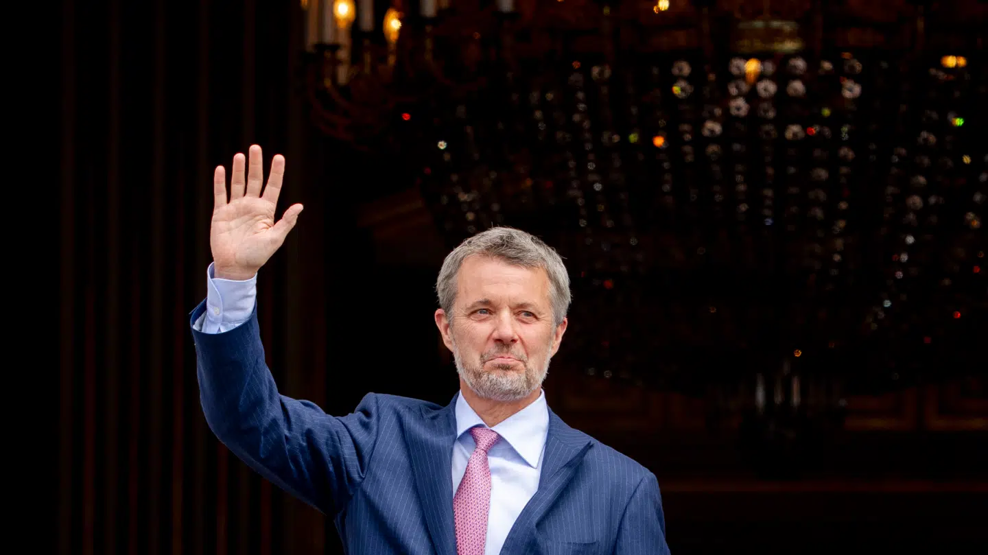 Kong Frederik fejrede onsdag sin fødselsdag. Her fik en en hilsen, som folk har bidt mærke i.