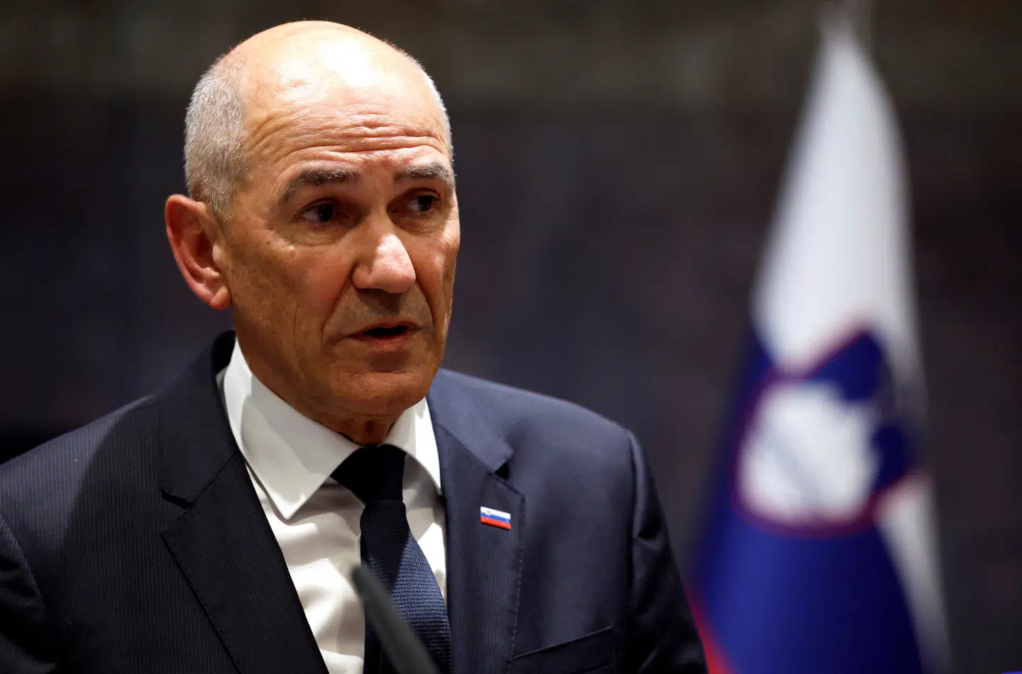 Janez Janša er netop blevet valgt som Sloveniens nye premierminister. Det er fjerde gang, den højrenationale Janša kommer til at stå i spidsen for landet. Foto: Borut Zivulovic