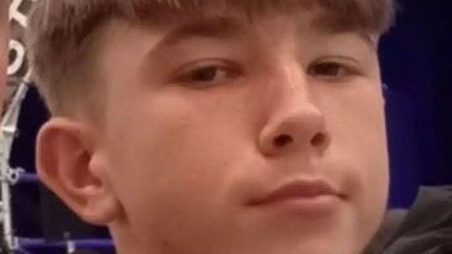 15-årige Declan Sawyer mistede livet i vandet i søndags. Billedet er frigivet af politiet med familiens godkendelse.