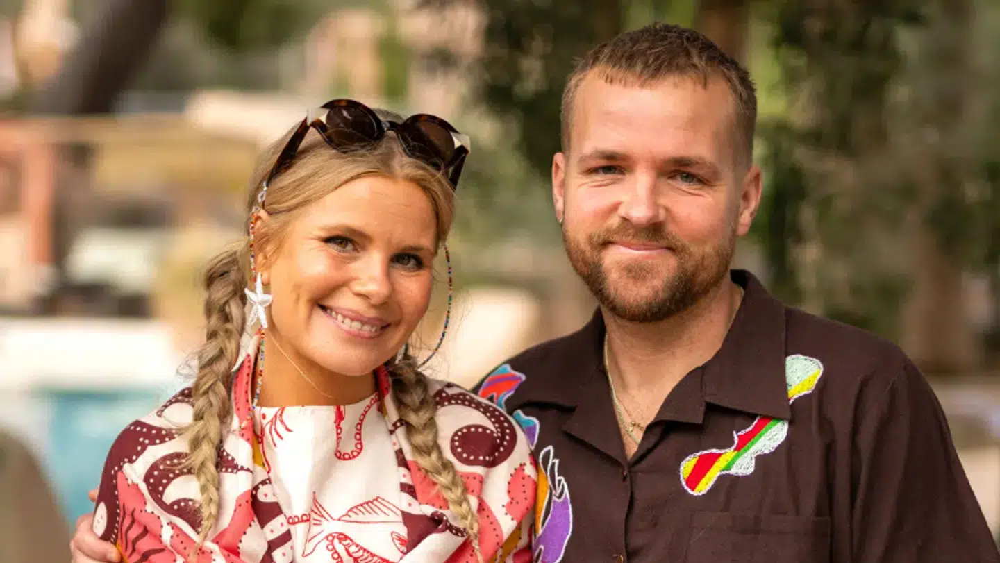 Sofie Linde og Joakim Ingversen er værter på DR-hittet Hotel Romantik.