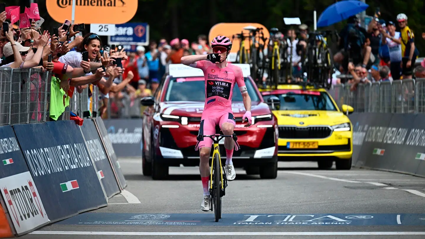 Jonas Vingegaard fører Giro d'Italia og har vundet fire etaper.