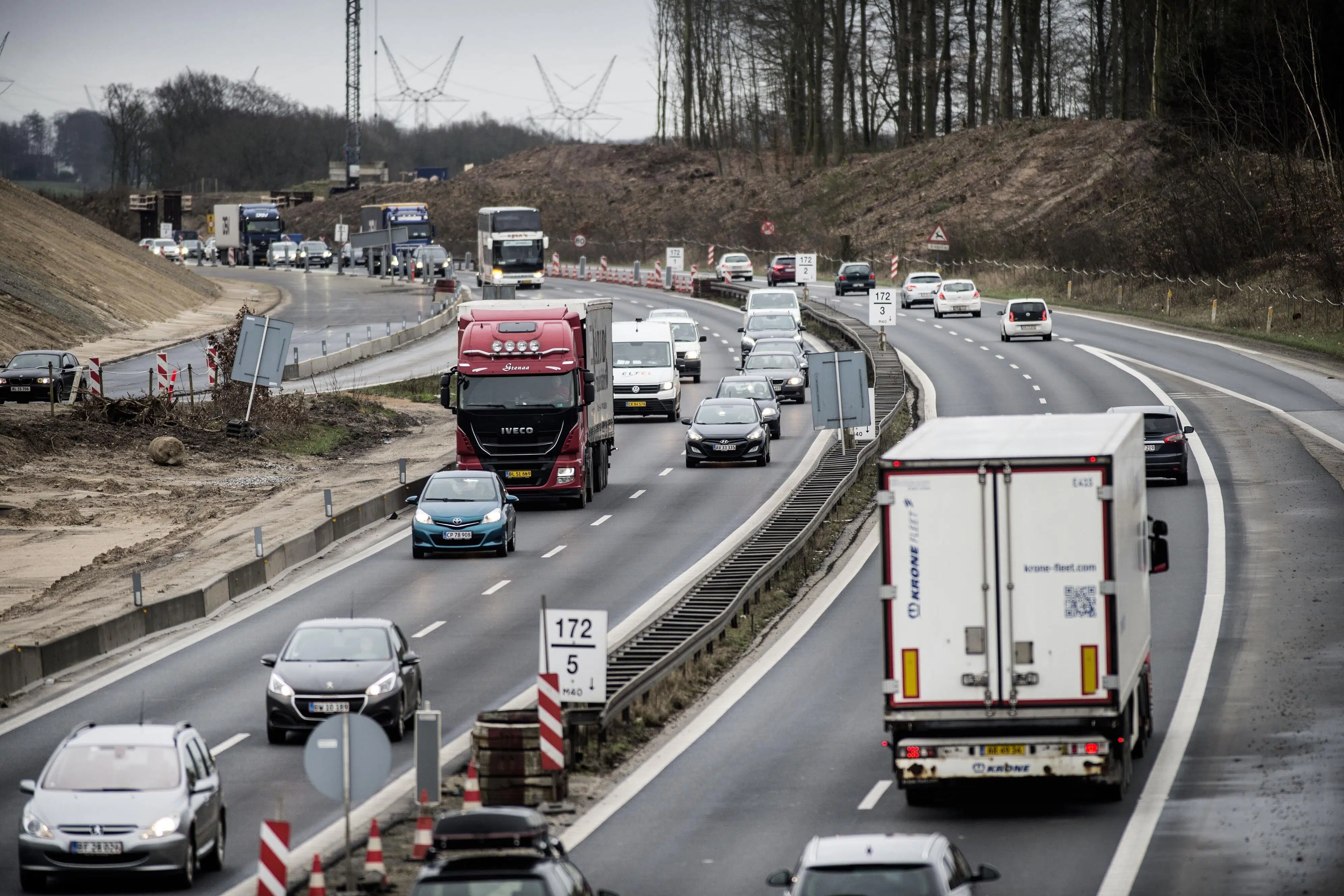 Vejarbejde kan give mindre forsinkelser i seks uger på fynsk motorvej