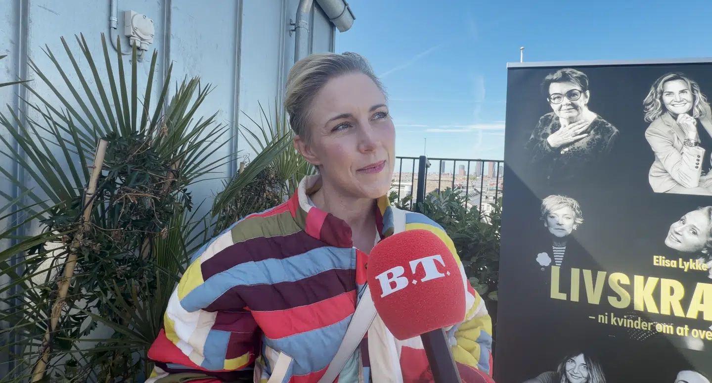B.T. møder influencer og TV 2-dommer Mette Helena Rasmussen torsdag formiddag til bogreception på 'Livskræfter'. Foto: Emilie Maja Jeppesen.