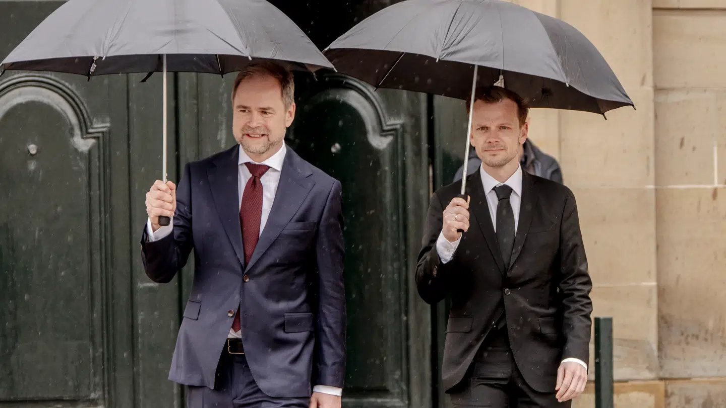 Socialdemokratiets Nicolai Wammen og Peter Hummelgaard kæmper ifølge B.T.s analytikere om, hvem der skal følge efter Mette Frederiksen som formand for partiet.