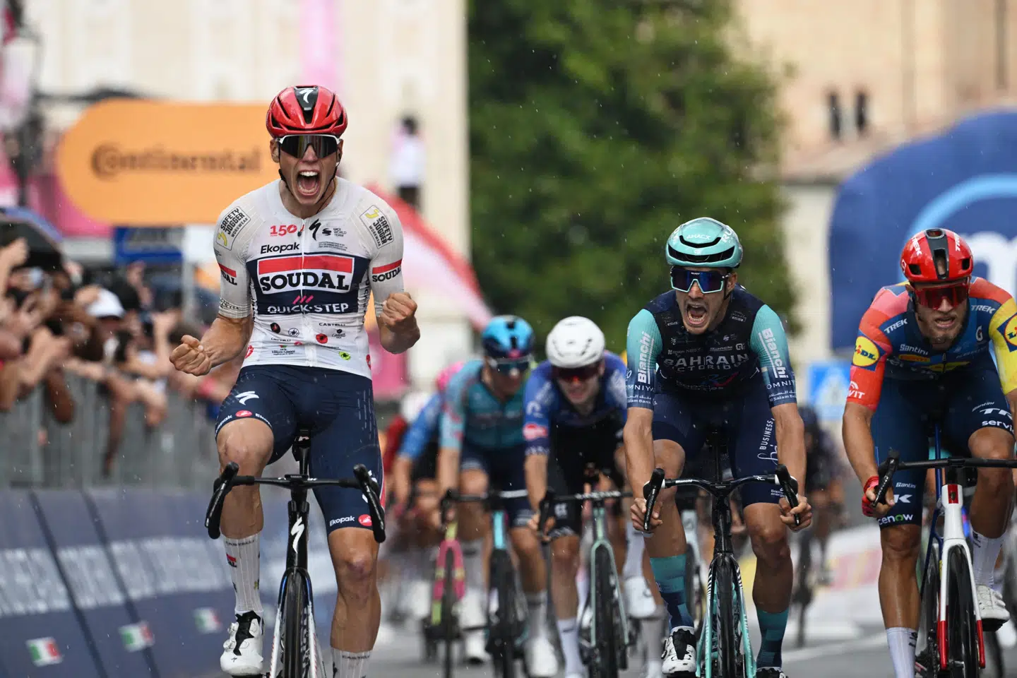 Paul Magnier snuppede torsdag sin tredje etapesejr i årets Giro.