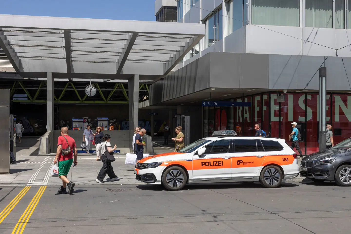 Knivangrebet skete i byen Winterthur nær Zürich.