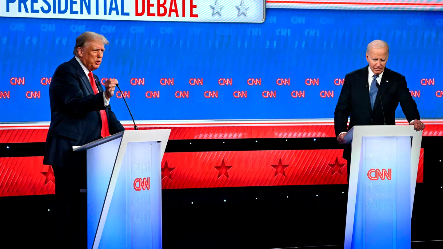 Joe Biden trak sig kort efter debatten.