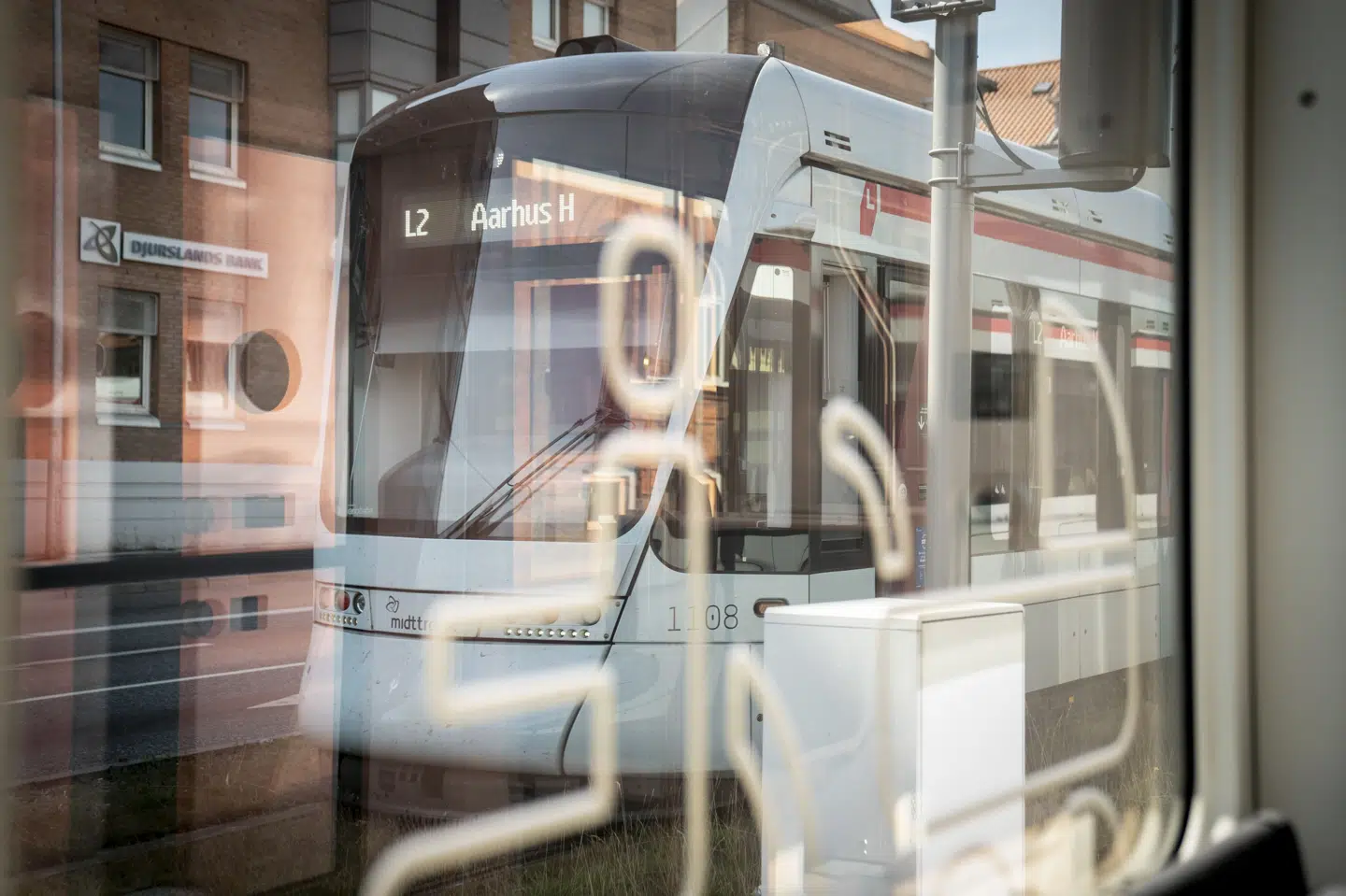 Fredag morgen var der aflysninger på både L1- og L2-linjen på letbanen i Aarhus. (Arkivfoto).