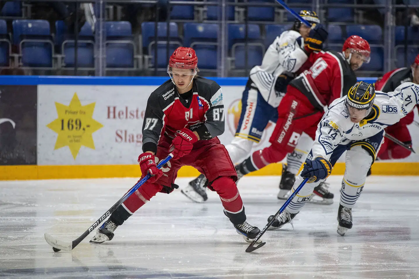Sønderjyske Ishockey har hentet Marcus Almquist til klubben på en toårig kontrakt. Almquist, der tidligere spillede for Rødovre, ønskede ikke at forlænge sin daværende kontrakt med klubben. (Arkivfoto).