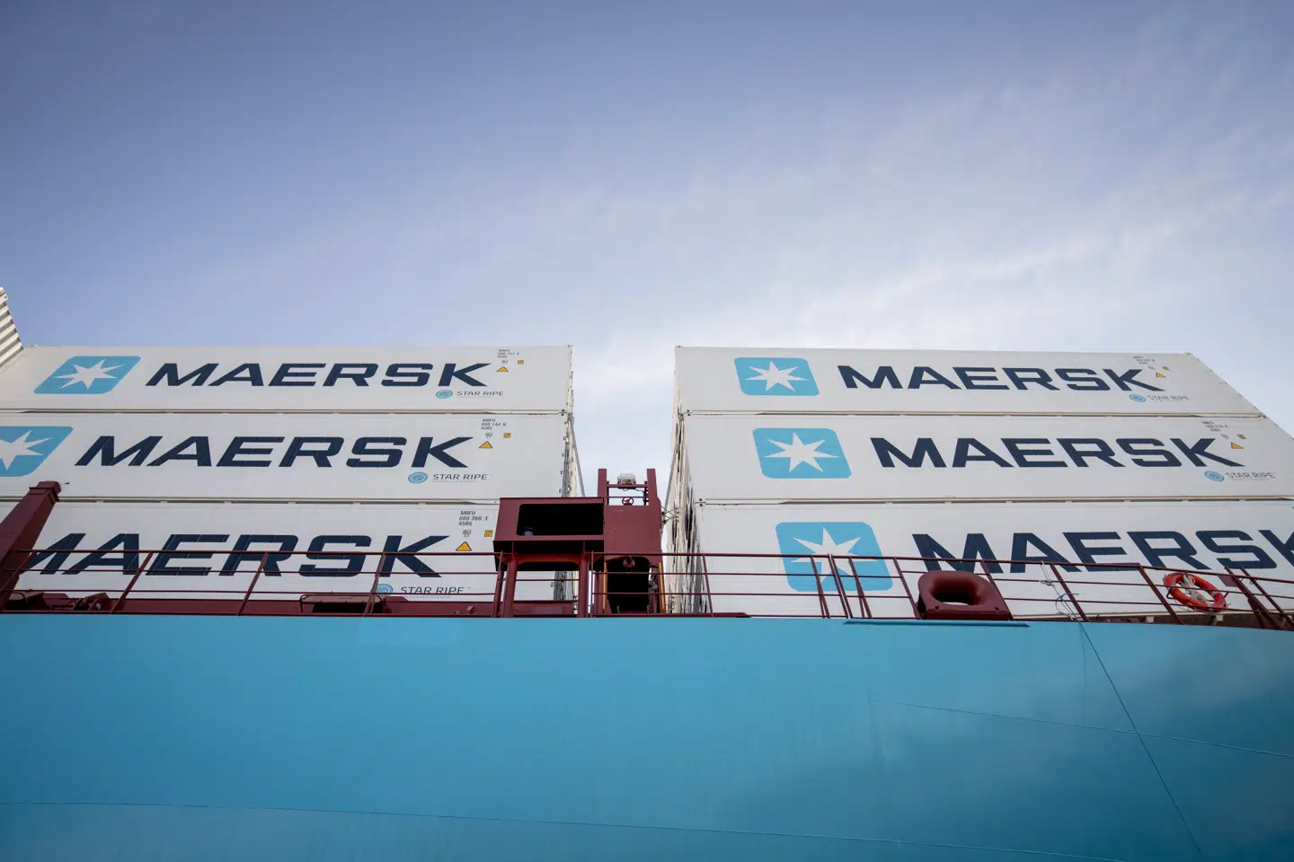 Mærsk er et af verdens største containerrederier.