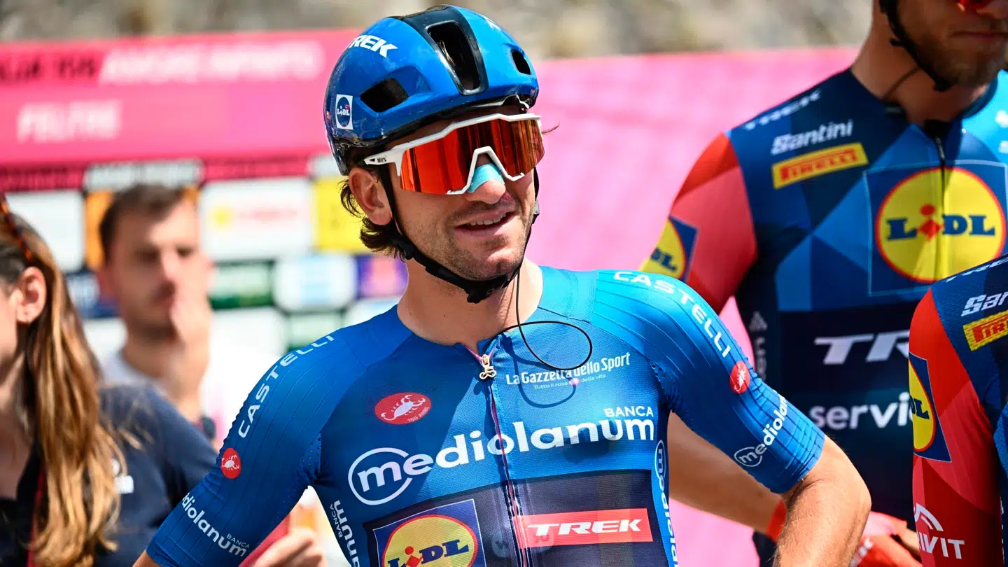 Giulio Ciccone. Cykelrytter.