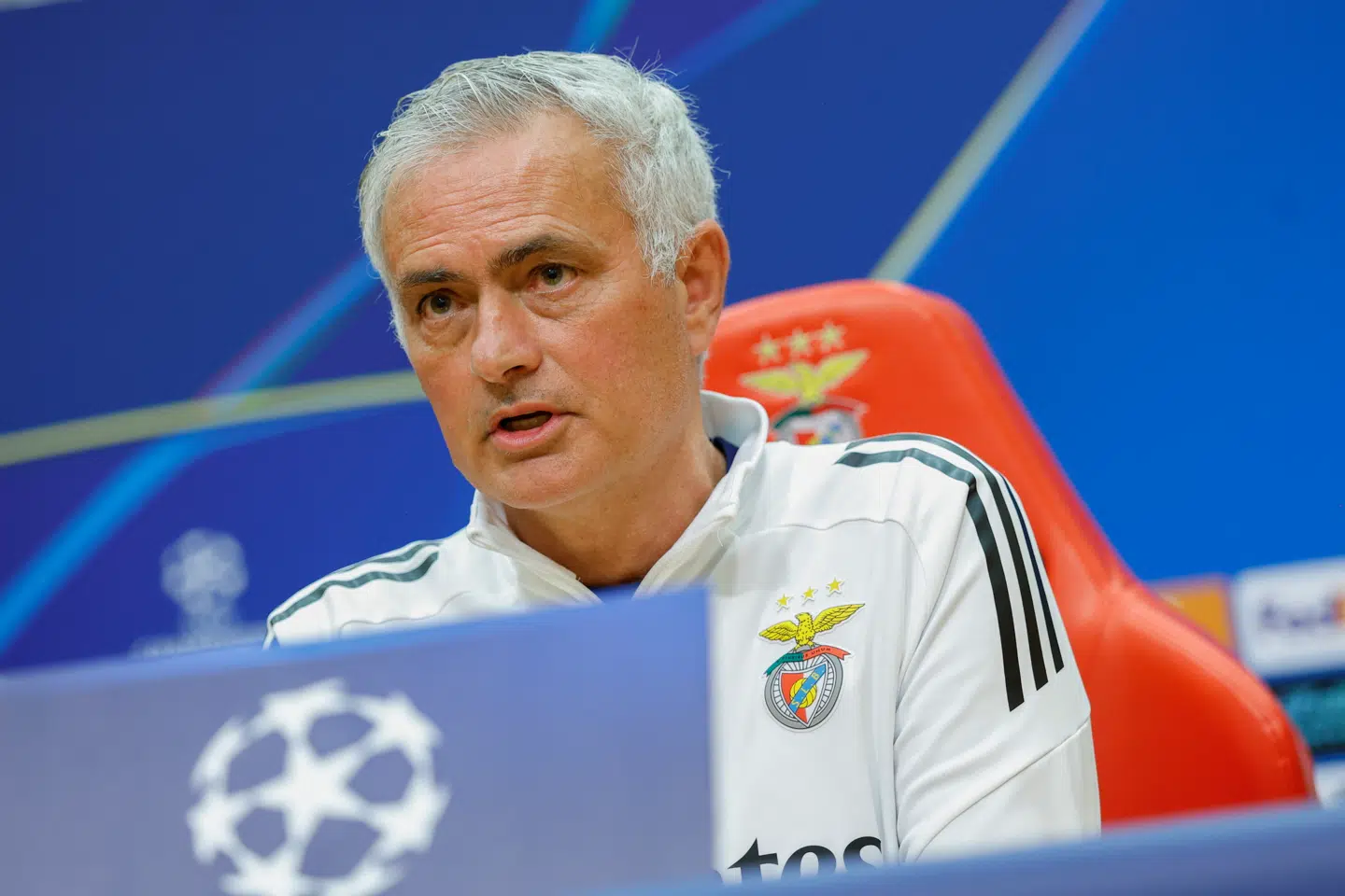 José Mourinho stod i denne sæson i spidsen for den portugisiske storklub Benfica.