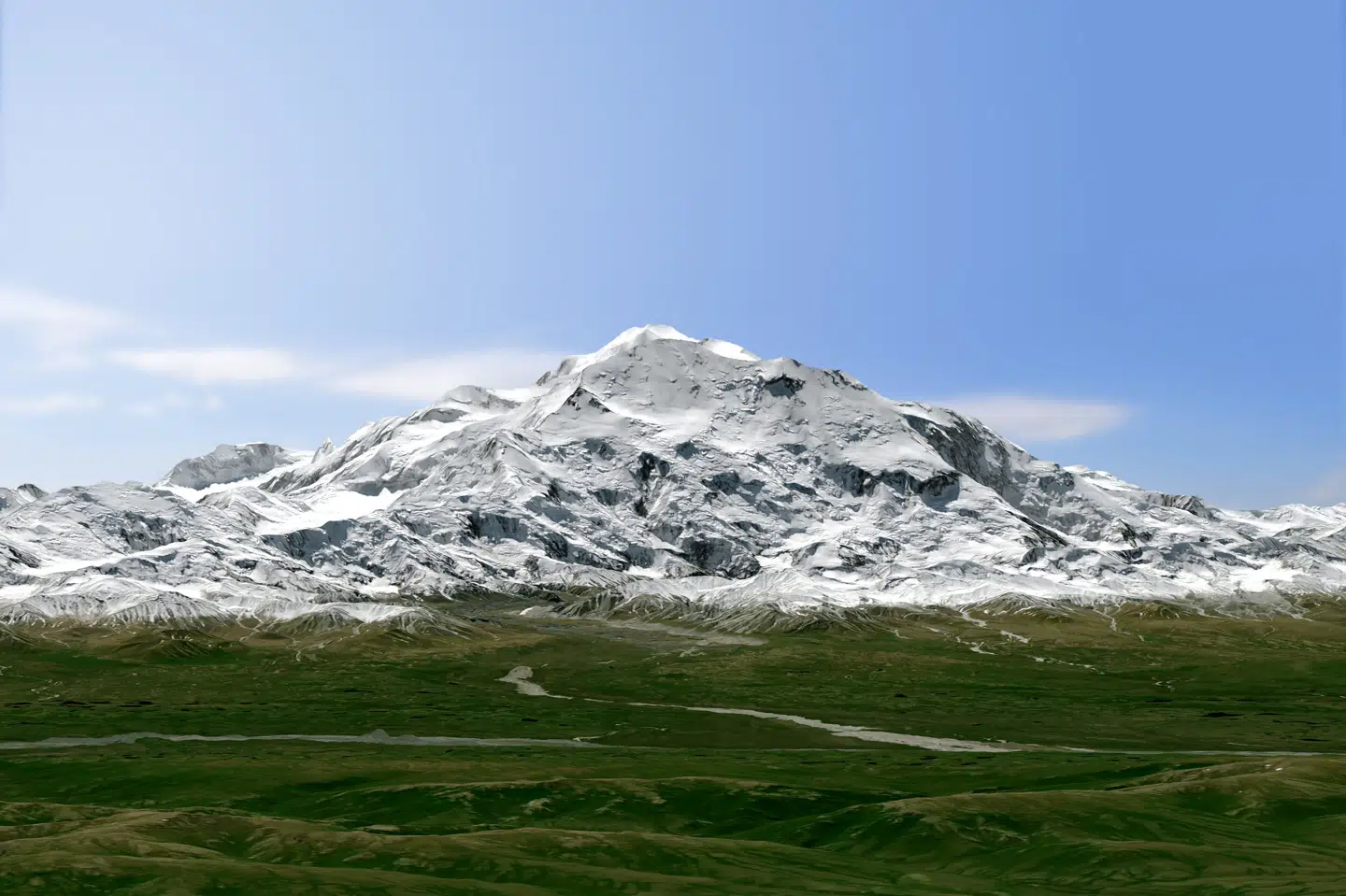 Et sted mellem 1000 og 1200 bjergbestigere forsøger hvert år at nå toppen af Mount McKinley, der er Nordamerikas højeste bjerg. Bjerget er kendt for ruter med sprækker i isen og smalle bjergkamme. (Arkivfoto).