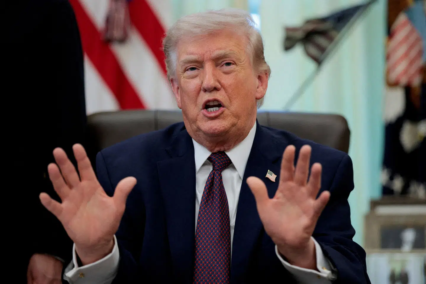 USA's præsident, Donald Trump, vil med egne ord træde i stedet for de "højtbetalte tredjerangsmusikere", som har aflyst deres optrædener i forbindelse med USA's 250-års jubilæum. (Arkivfoto).