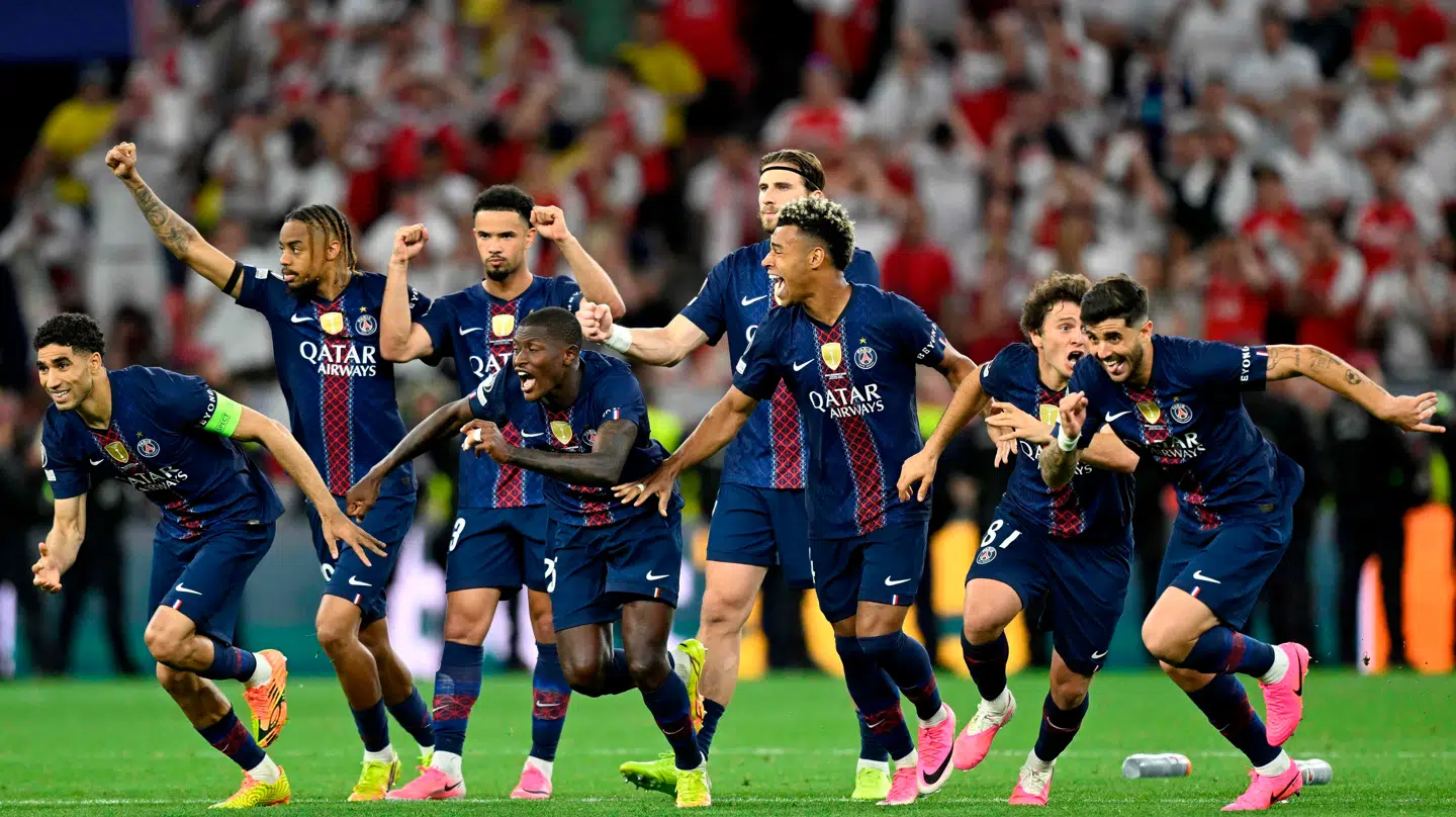 PSG-jubel.