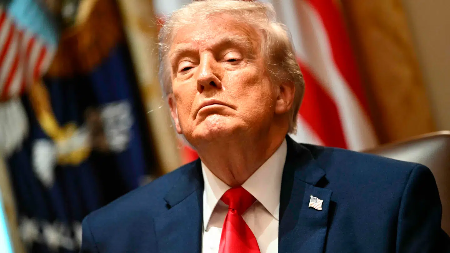 Den amerikanske præsident, Donald Trump, ses her under et møde i Det Hvide Hus den 27. maj.