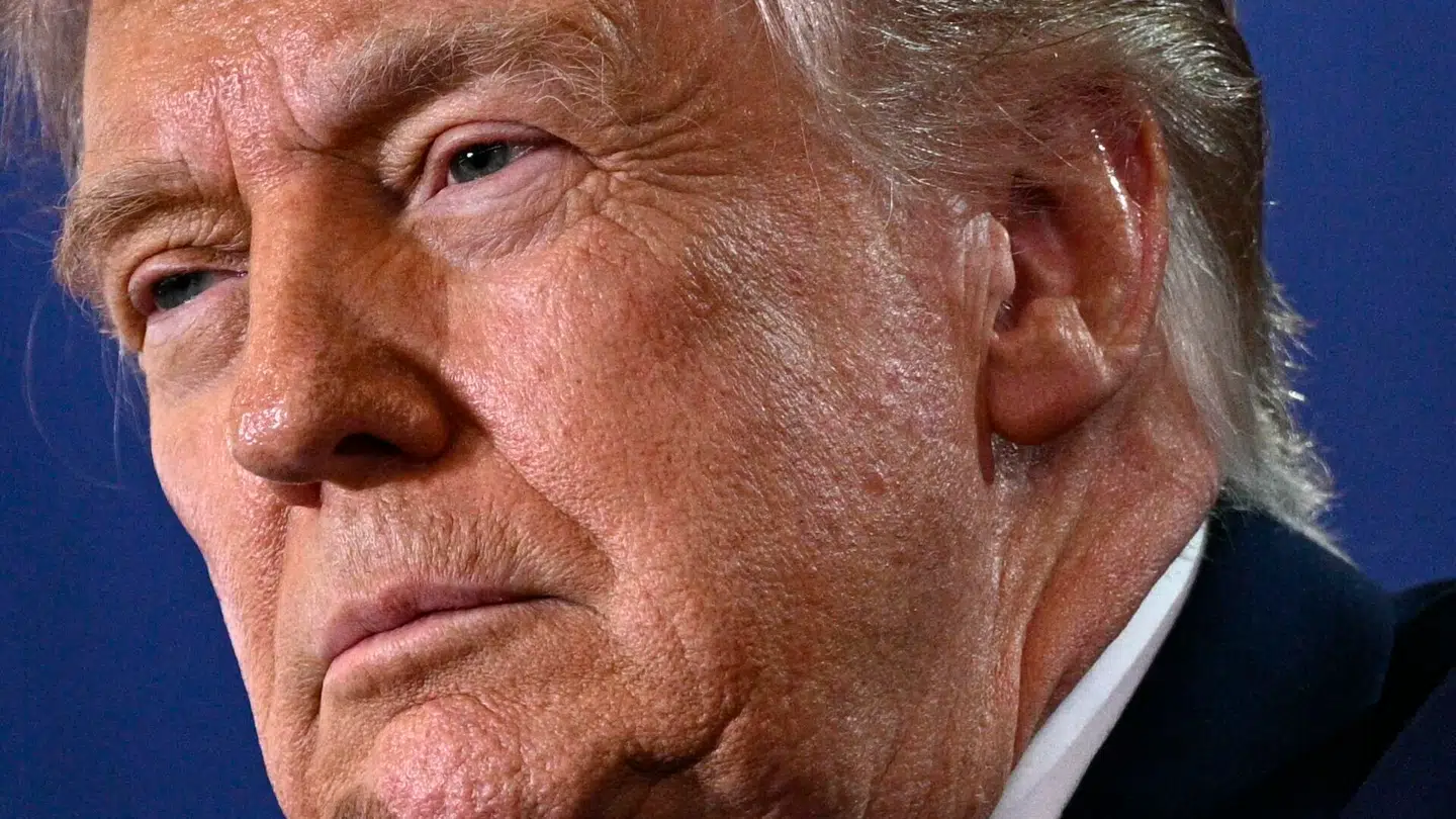 Den amerikanske præsident, Donald Trump, ses her under et arrangement den 22. maj.
