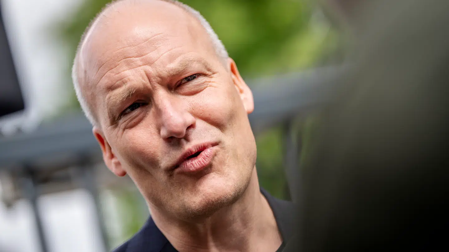 Billedet er taget af Pelle Dragsted (EL) efter regeringsforhandlinger på Marienborg i Kongens Lyngby, lørdag den 30. maj 2026.