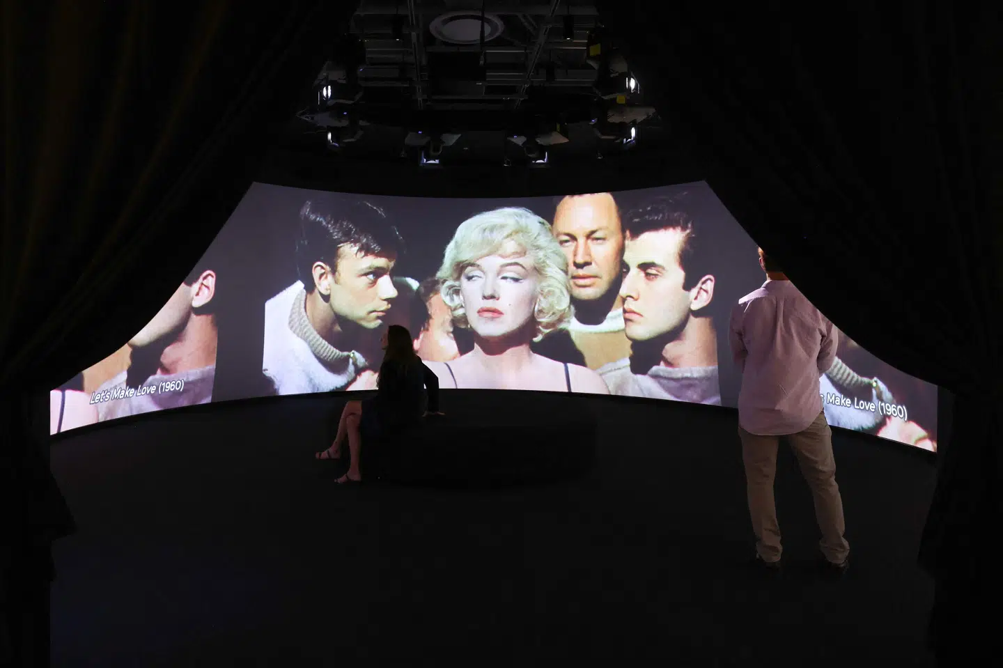 Billedet er fra en forhåndvisning af udstillingen "Marilyn Monroe: Hollywood Icon" på museet Academy Museum of Motion Pictures i Los Angeles. (Arkivfoto).