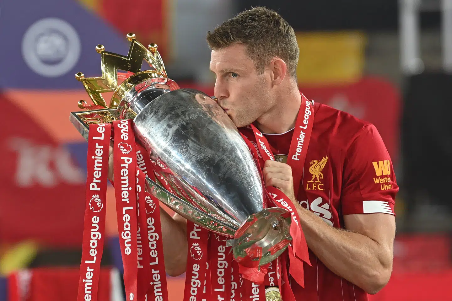James Milner spillede for Liverpool, da han senest vandt Premier League i 2019/2020-sæsonen. (Arkivfoto).