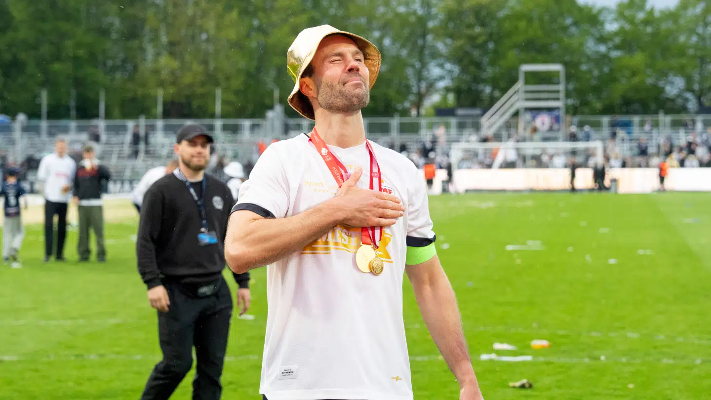 Patrick Mortensen kom til Aarhus i januar 2019 og har siden været en afgørende figur på og uden for banen med 265 kampe for AGF.