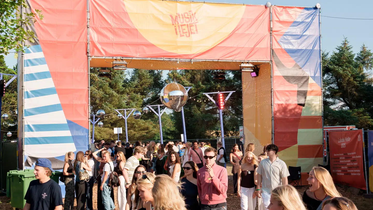 Festivallen finder sted i Vejby.