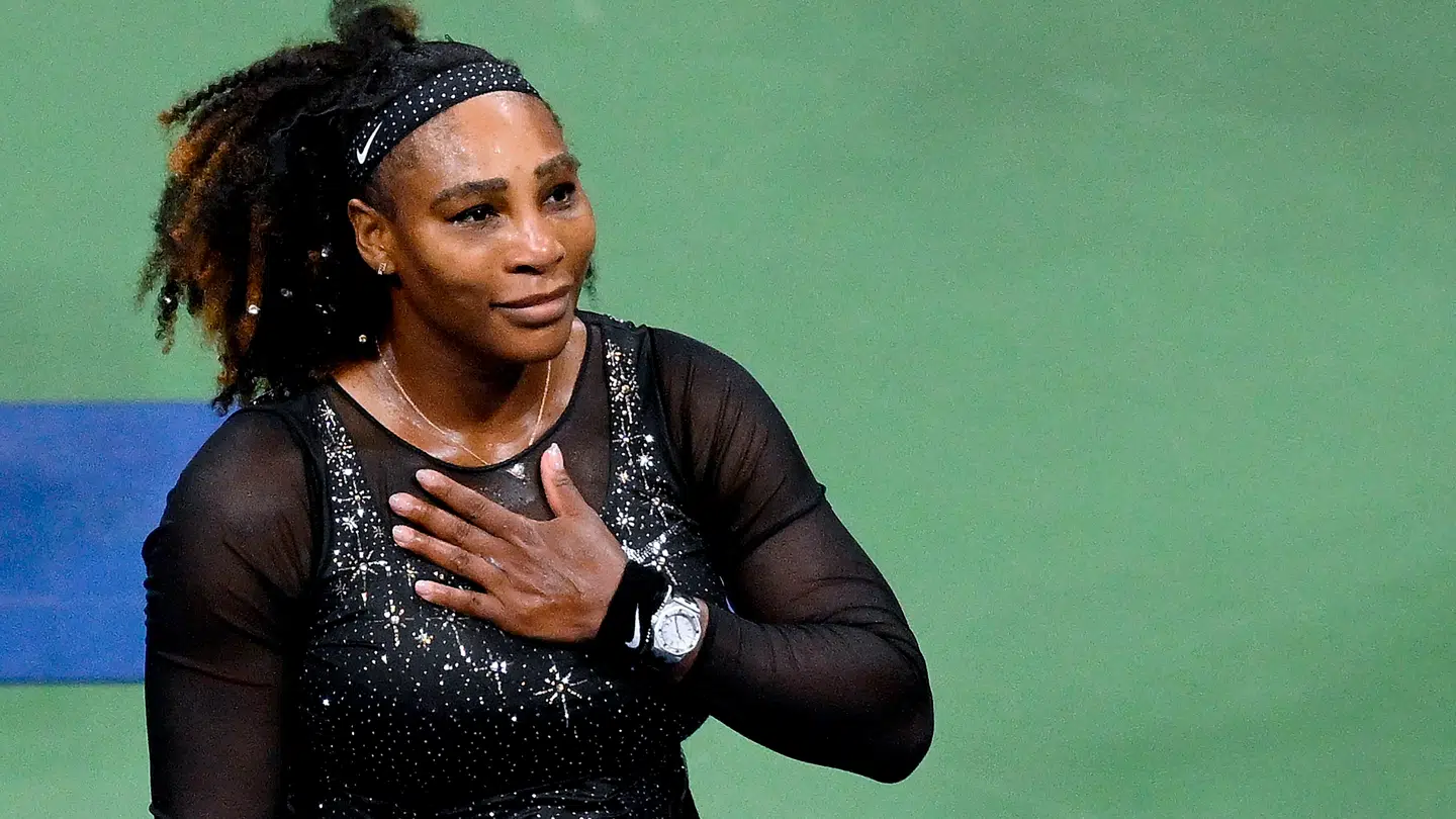 Serena Williams efter nederlaget i 2022.