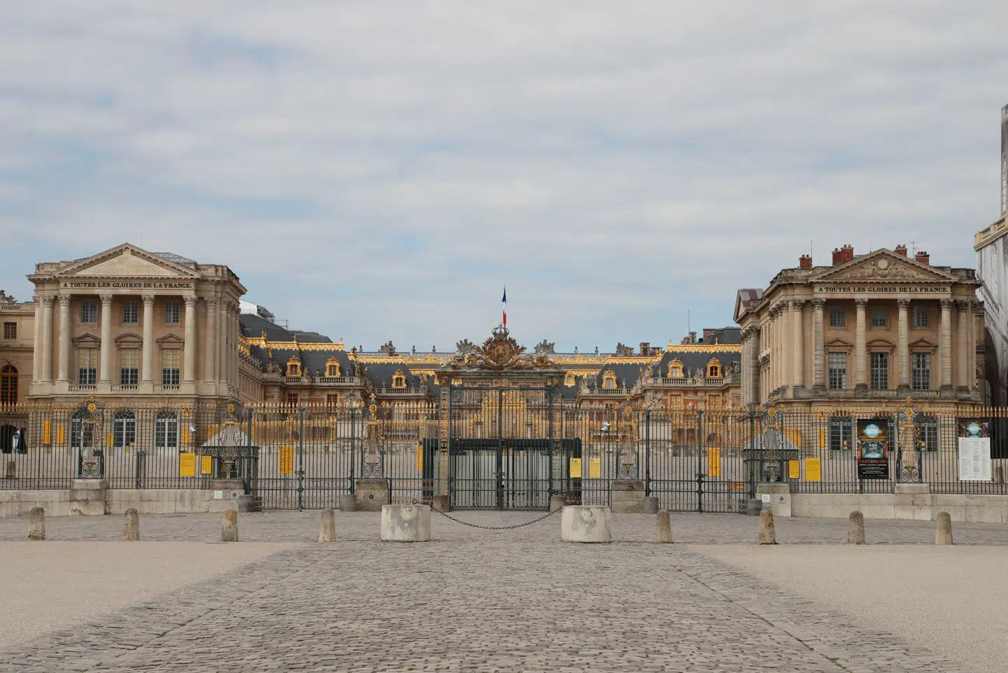 Nummer 1. på listen, Versailles-slottet i udkanten af Paris.