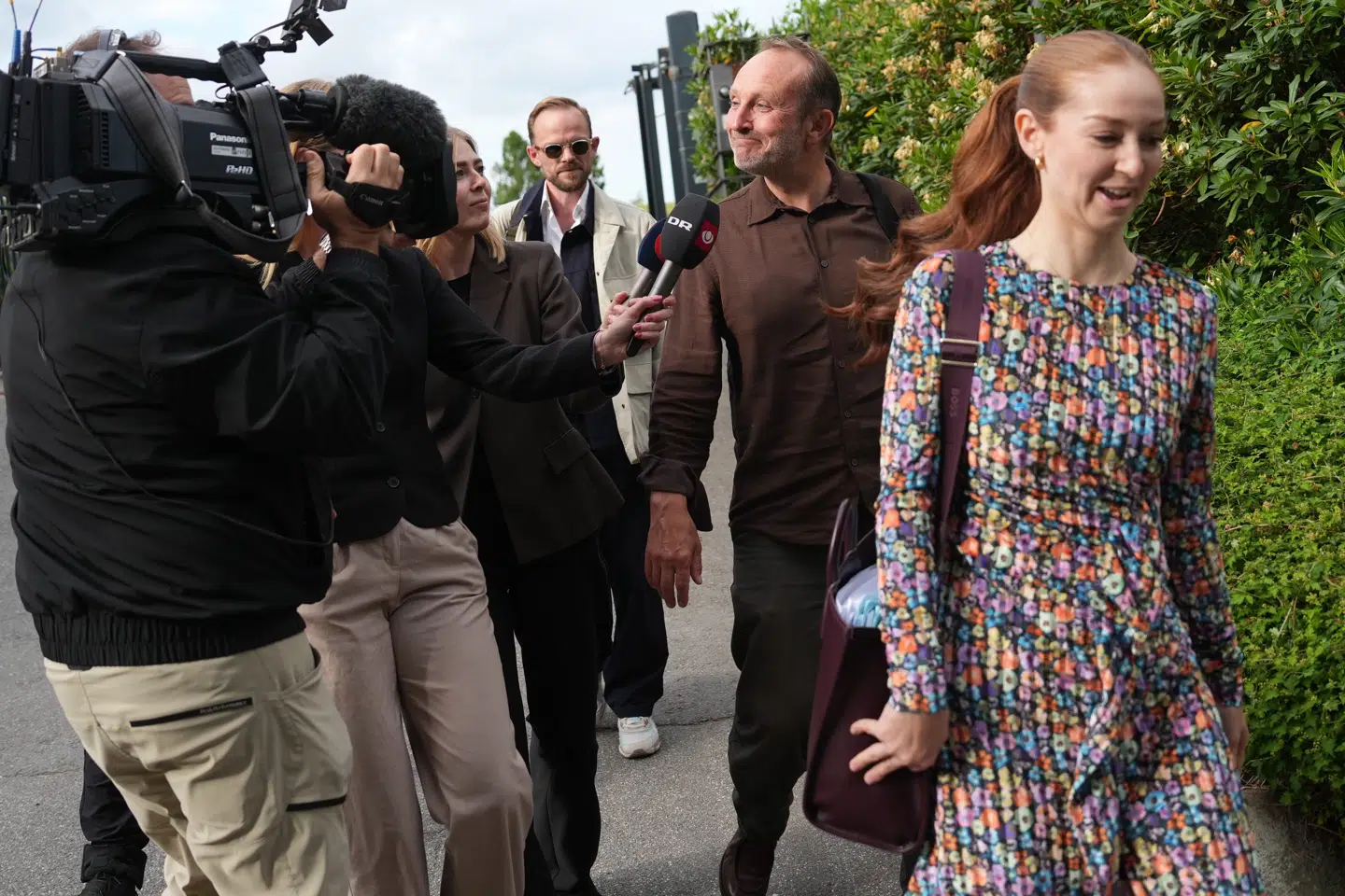Martin Lidegaard og resten af De Radikales forhandlingshold forlader Marienborg mandag aften.
