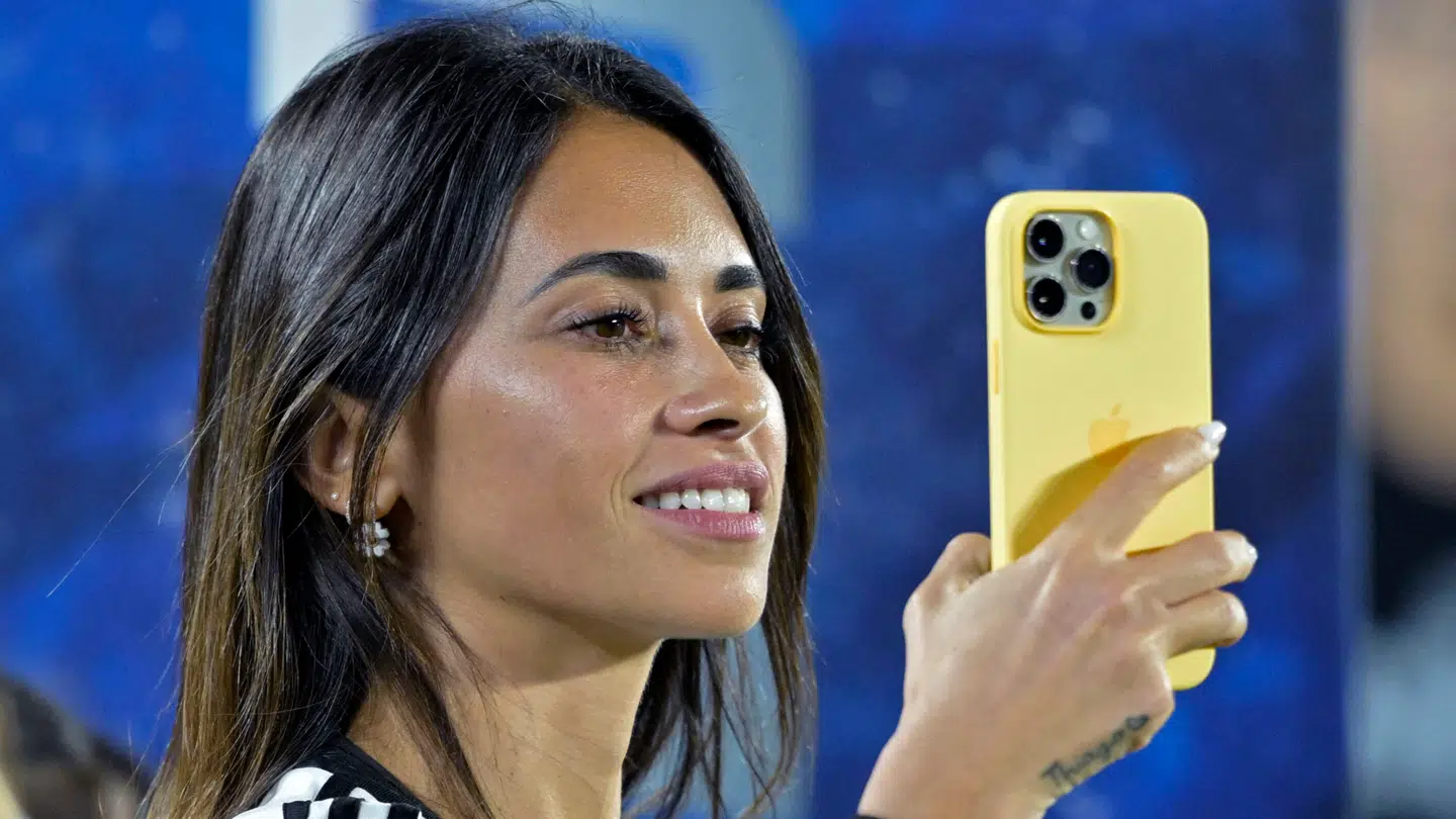Antonela Roccuzzo sidder altid på stadion, når ægtemanden spiller.
