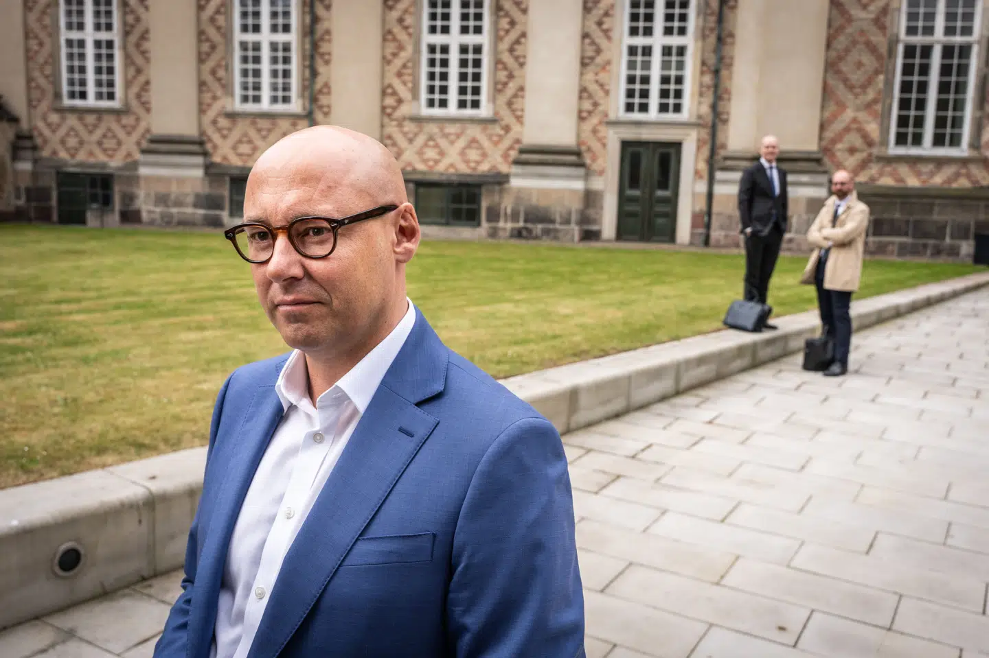 Anders Holkmann er chefjurist i Nordea, og han fastholder, at banken bør frifindes for anklagerne om mangelfuld kontrol med hensyn til mulig hvidvask af transaktioner på mere end 26 milliarder kroner. (Arkivfoto).