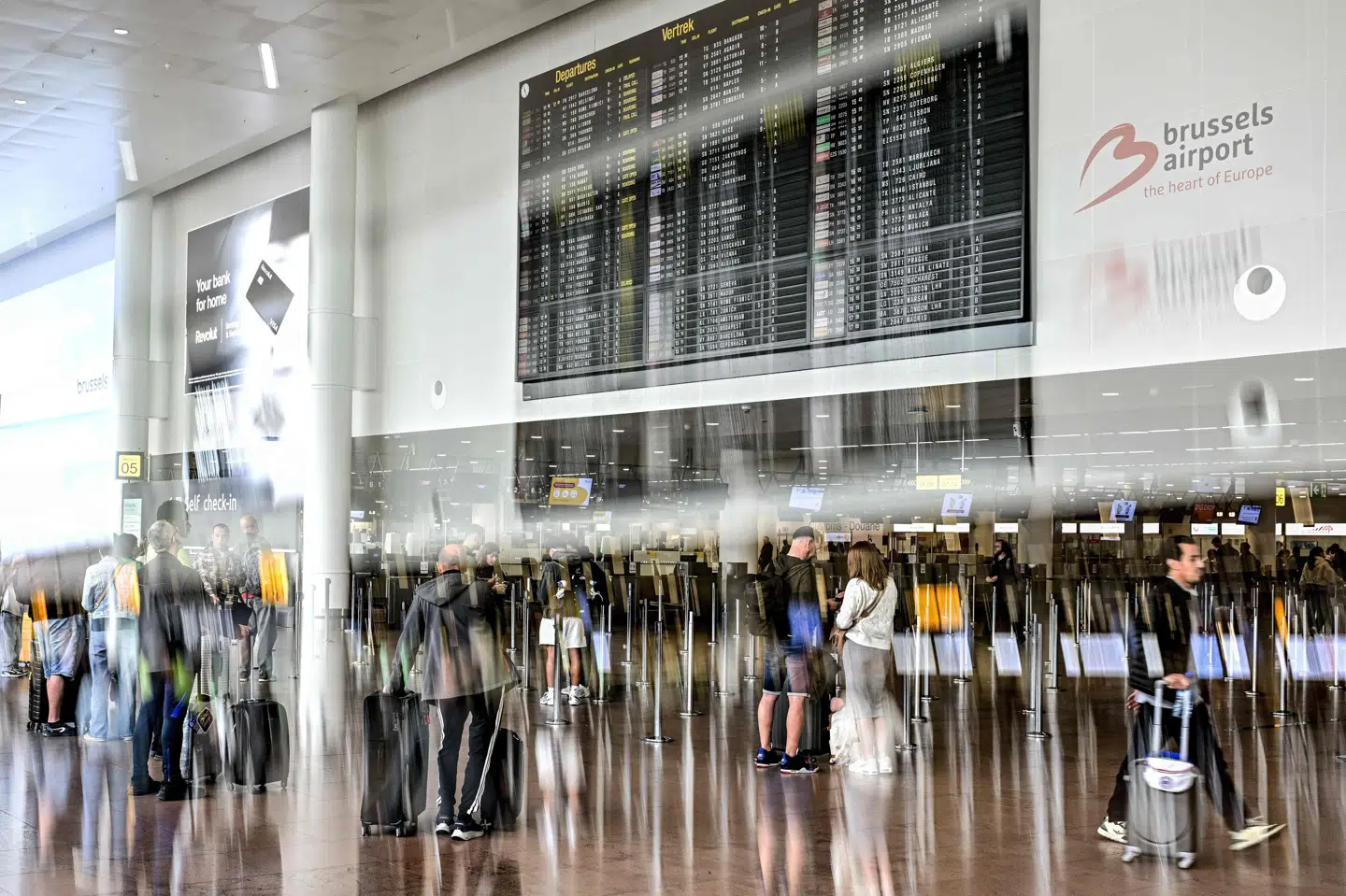 Strejke blandt flyveledere betyder, at alle afgange er aflyst fra Bruxelles Lufthavn og de øvrige lufthavne i Belgien tirsdag fra klokken 14 til 21. (Arkivfoto).