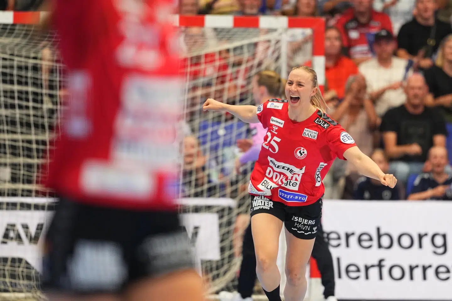 Henny Reistad har som altid været afgørende for Team Esbjerg i DM-finalerne.