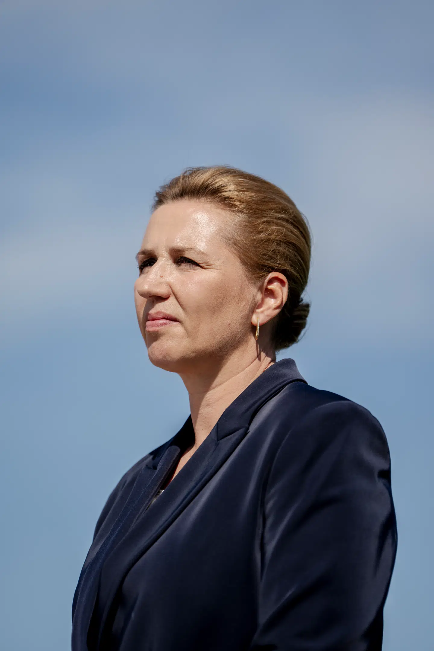 Mette Frederiksen præsenterer regeringsgrundlaget for en ny regering på Marienborg i Kongens Lyngby. Foto: Mads Claus Rasmussen, Scanpix.