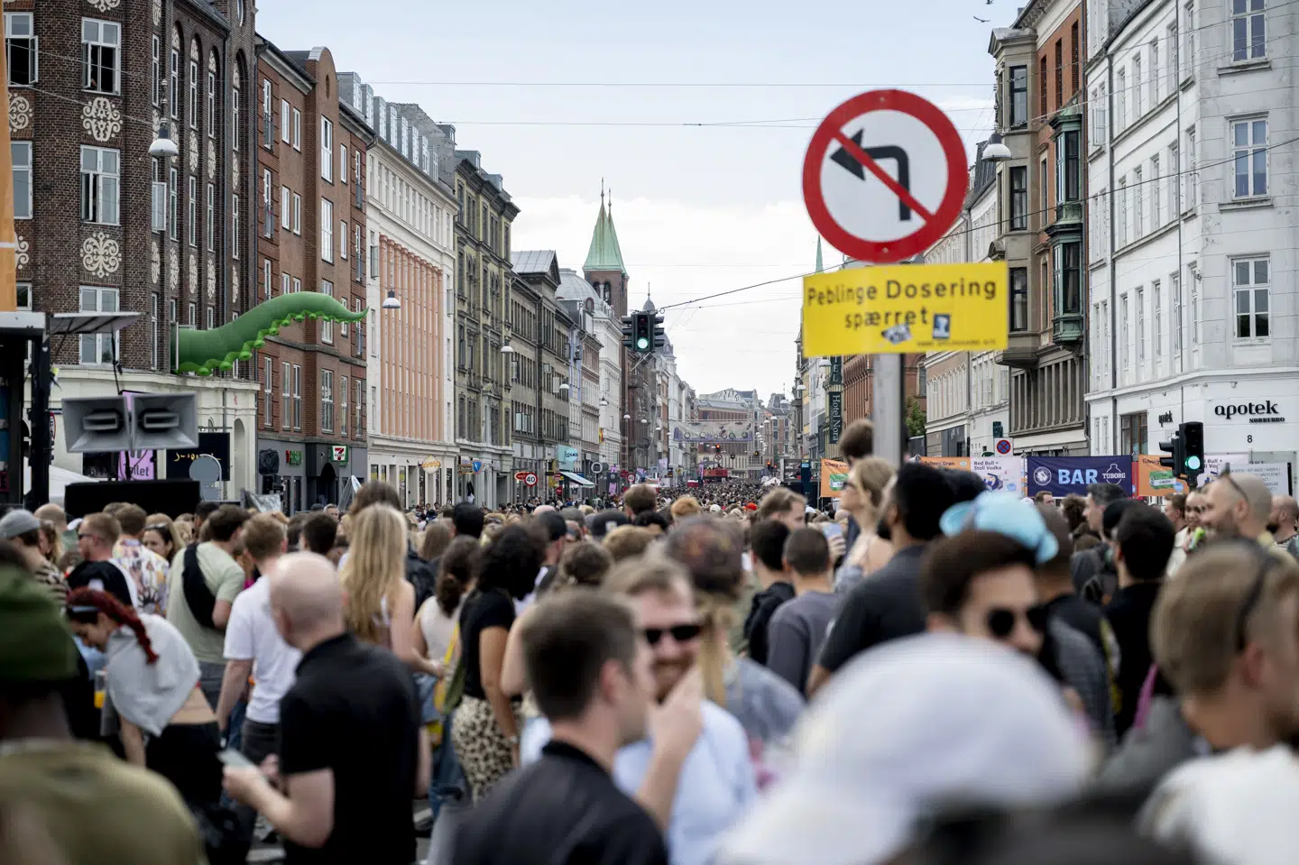 Den københavnske gadefestival Distortion er de sidste to år blevet afholdt på Nørrebro. (Arkivfoto).