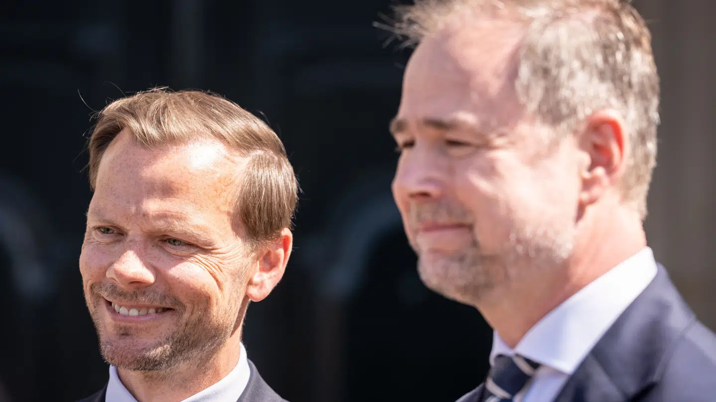 Peter Hummelgaard og Nicolai Wammen bytter ministerposter i den nye regering.