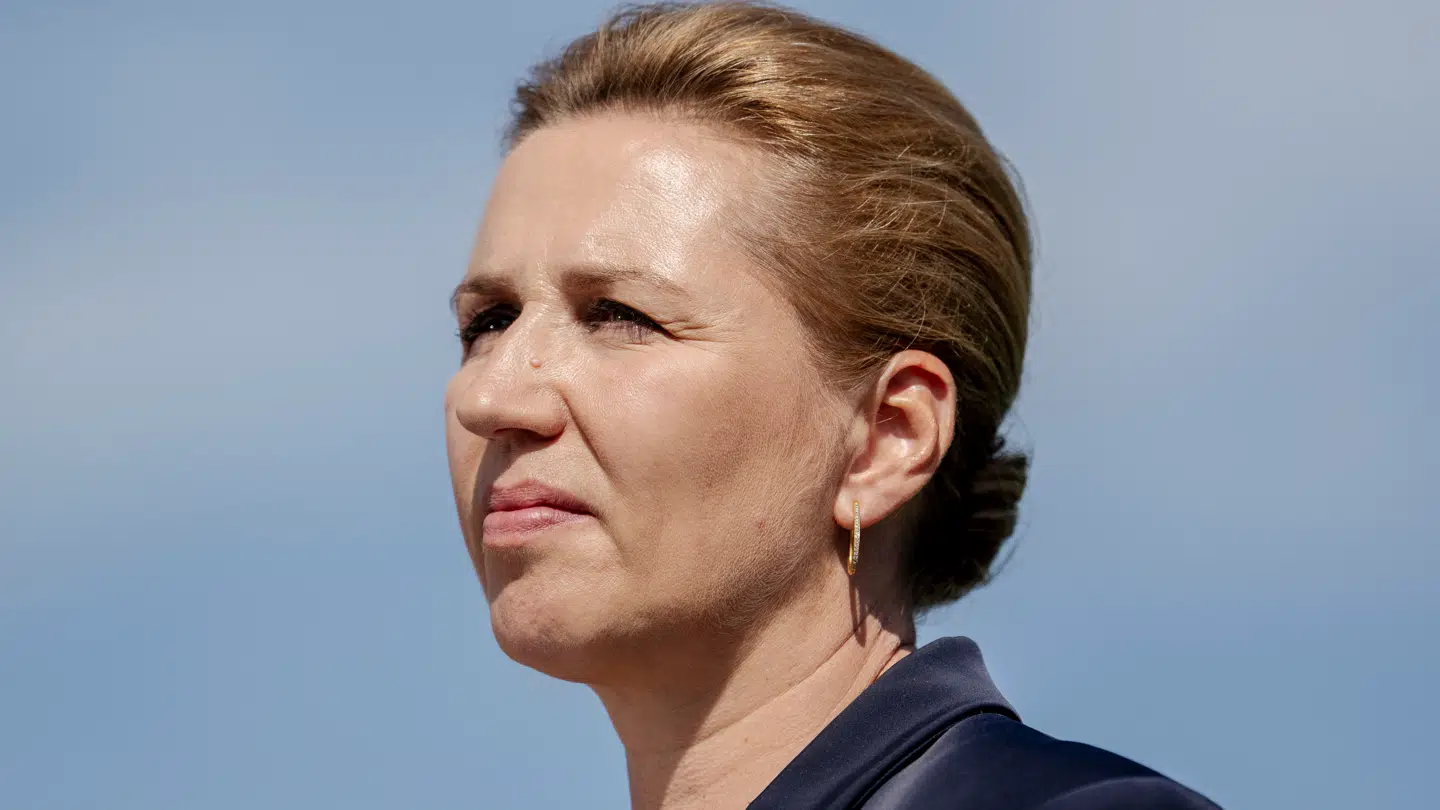 Mette Frederiksen (S) præsenterer regeringsgrundlaget for en ny regering i Danmark, på Marienborg.