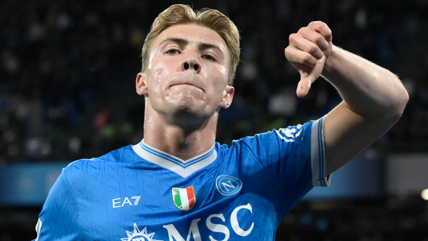 Rasmus Højlund vil også være at finde i Napoli næste sæson.