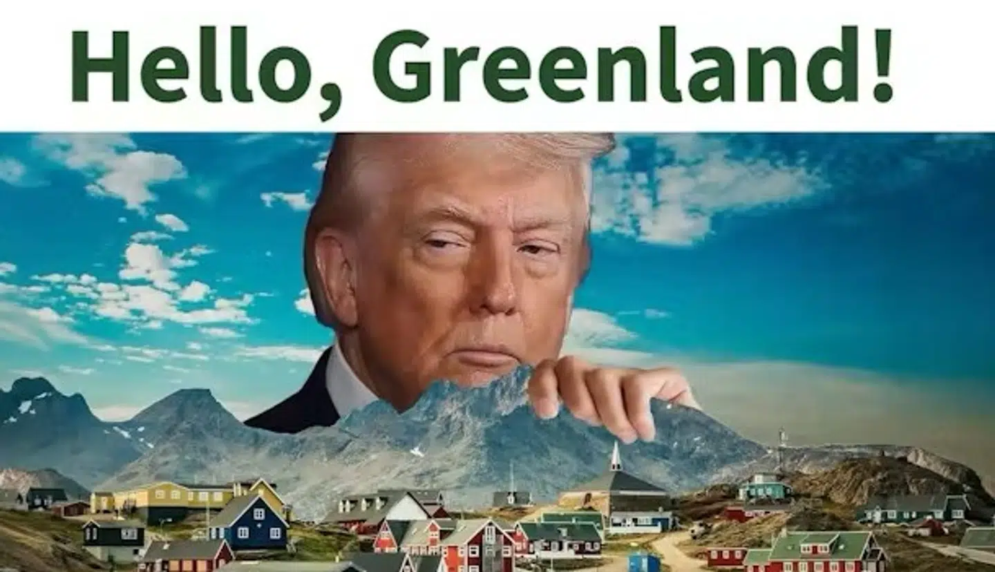 Dette billede har Donald Trump delt et par gange på sine sociale medier. Det viser, at interessen bestemt ikke er ovre. Og nu har Europa-Parlamentet reageret.