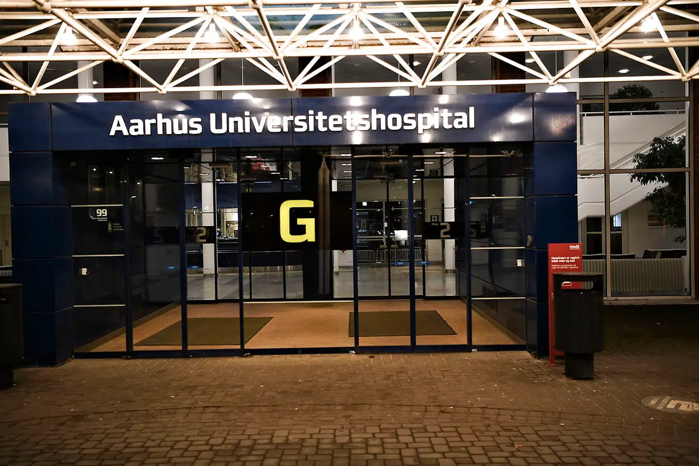 En dansker er tirsdag aften indlagt i isolation med mistanke om coronavirus på Aarhus Universitetshospital. Aarhus tirsdag 28 januar 2020. (Foto: Ernst van Norde/Ritzau Scanpix)