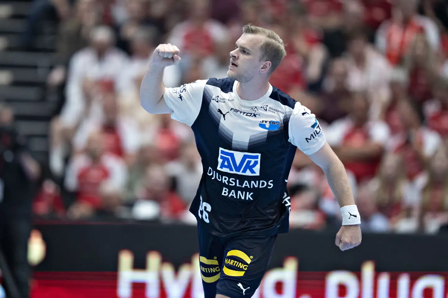 Landsholdsspiller Johan Hansen har spillet en stor rolle i Skanderborg AGF, siden han sidste år kom til klubben.