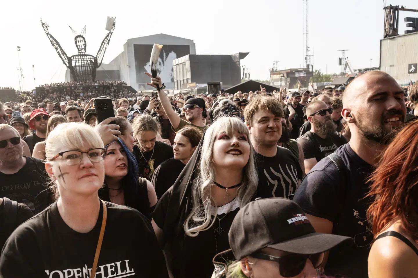 Rockfestivalen Copenhell kan torsdag melde fuldstændigt udsolgt til sommerens festival. Her kan gæsterne nyde flere end 70 danske og internationale bands. (Arkivfoto).