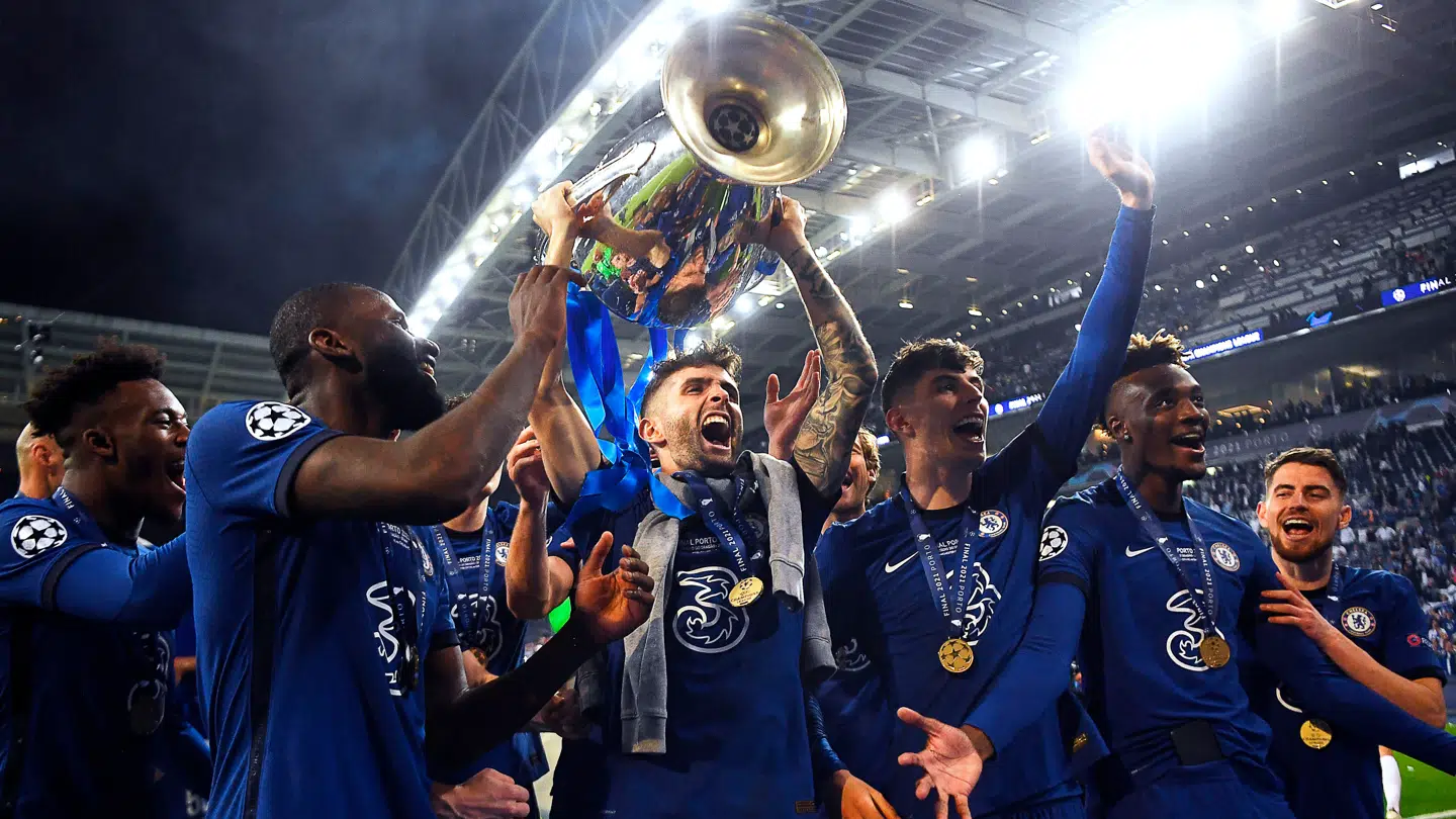 Pulisic vandt også UEFA Super Cup med Chelsea i 2021.