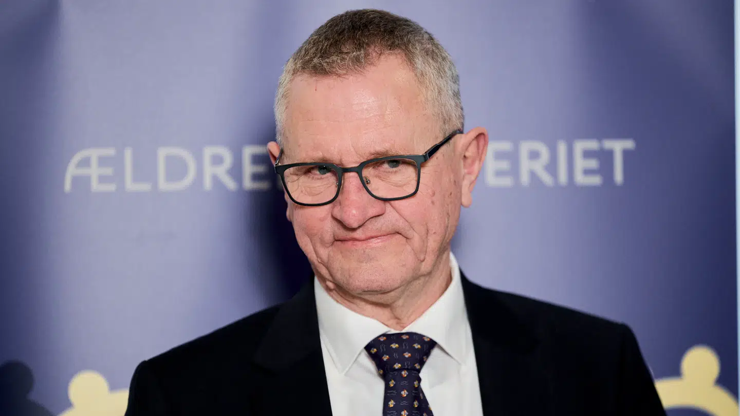 Tiltrædende ældreminister Henrik Frandsen (M).