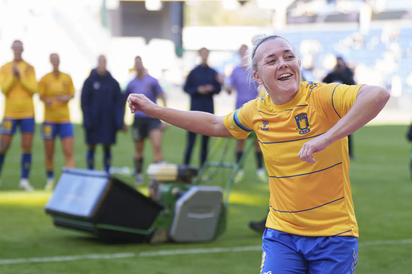 Nanna Christiansen har spillet næsten hele sin karriere i Brøndby. (Arkivfoto).