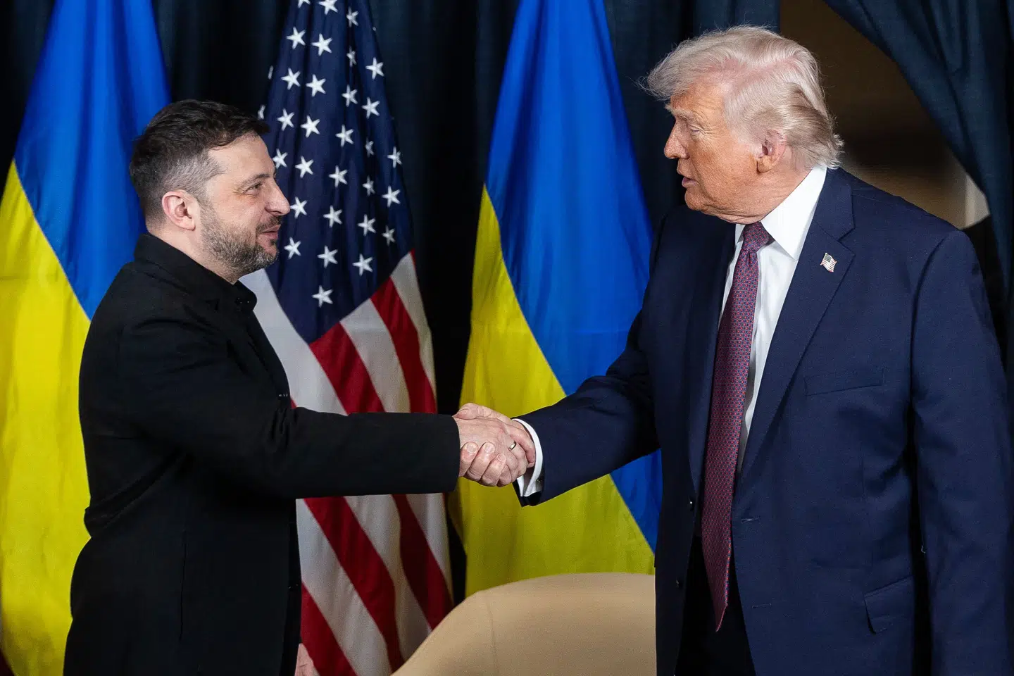 Støtten fra amerikanske politikere til Ukraine var stor, efter at Rusland i 2022 invaderede Ukraine. Siden Trump kom til magten, er flere blevet mere tilbageholdende med opbakningen. (Arkivfoto).