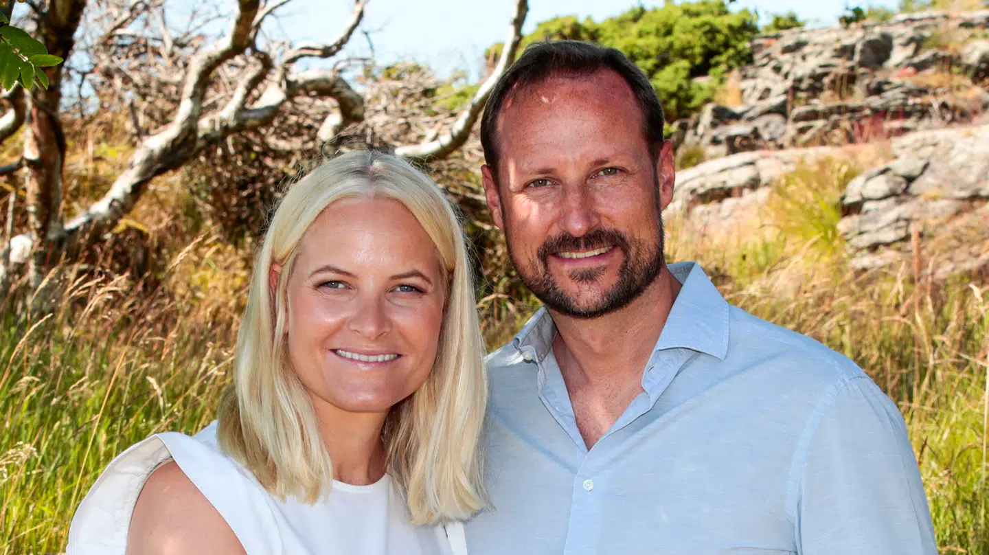 Kronprinsesse Mette-Marit and kronprinsen Haakon.