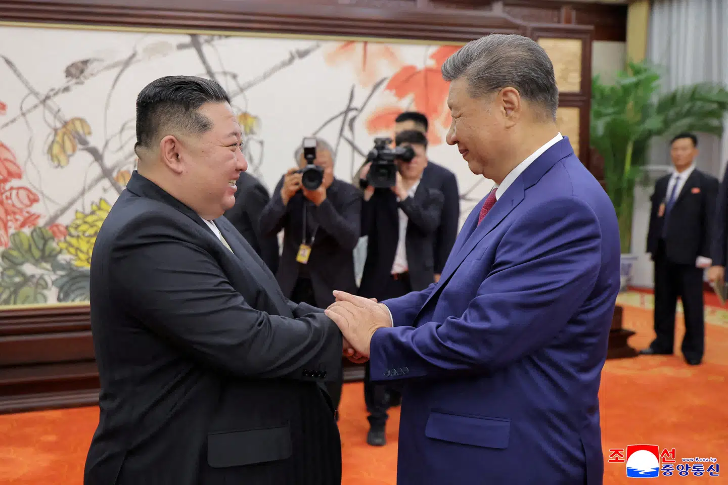 Nordkoreas Kim Jong-un var æresgæst i september 2025, da Kina markerede 80-året for afslutningen på Anden Verdenskrig. Det var sidst de to ledere mødtes.